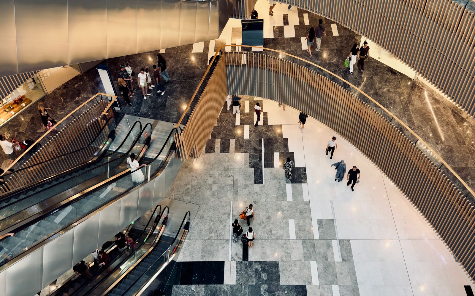 Retail environment illustration
